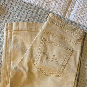 Elegant Tan Boot Cut Pants
